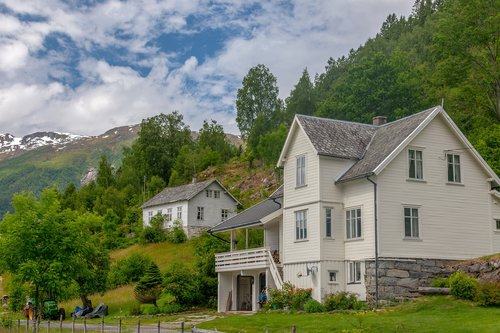 house  scenic  landscape