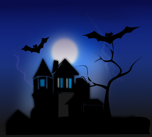house halloween spooky