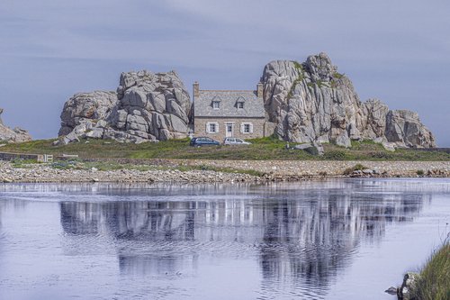 house  stones  landscape