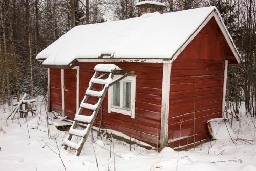 house building wooden house