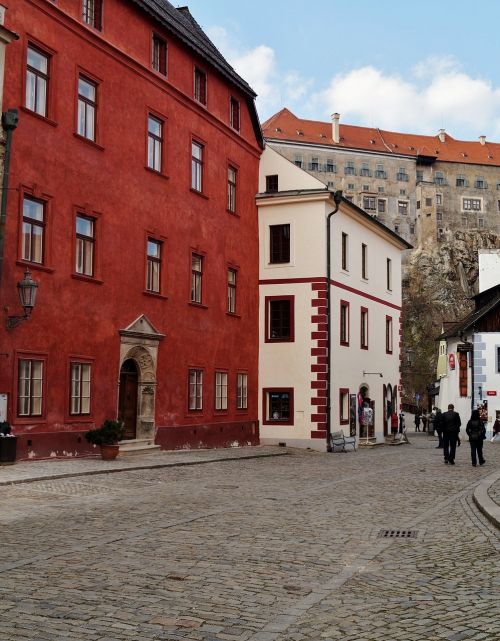 house old town czech krumlov