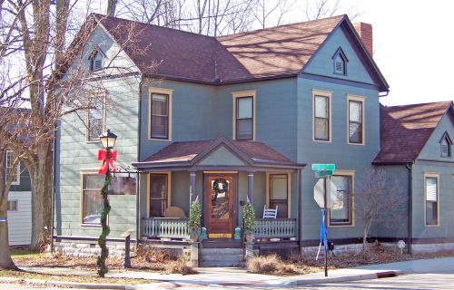 House At Christmas