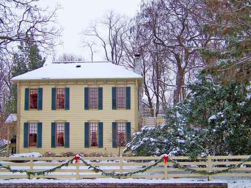 House At Christmas