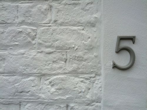 house number 5 number