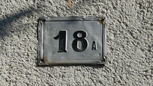 house number address numbering