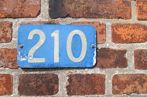 house number  number  shield