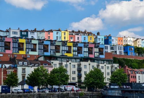 houses colour colourful