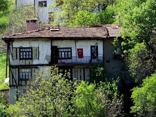 houses safranbolu wood