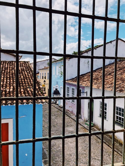 houses  brazil  blue