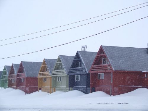 houses examples snow
