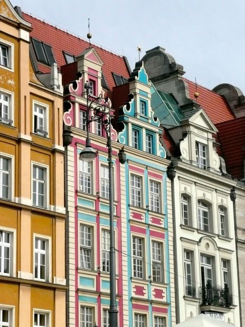 houses rynek wroclaw