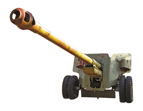 howitzer  artillery  barrel