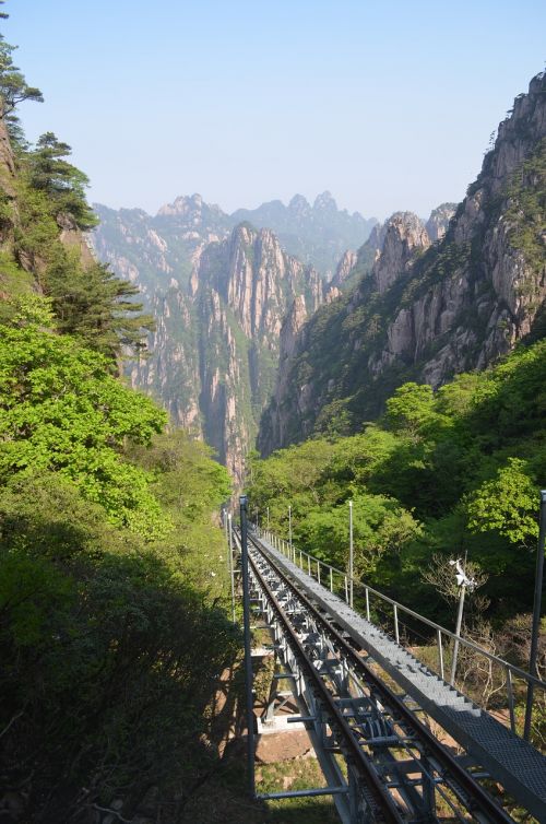 huangshan natural views