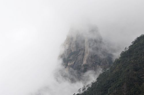 huangshan winter a surname mist