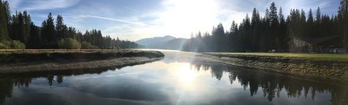 hume lake sunrise