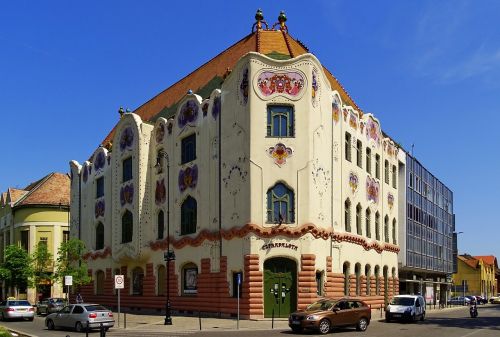 hungary kecskemét downtown