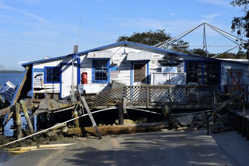 hurricane matthew damage dock