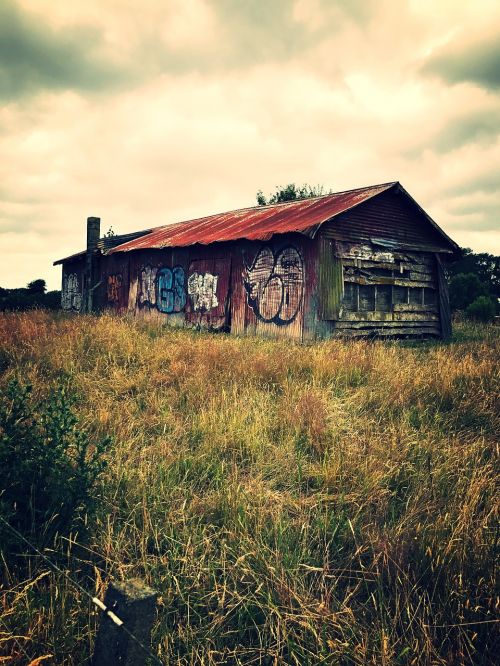 hut house abandoned