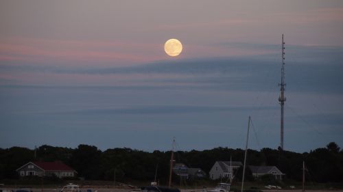 hyannis port usa sunset