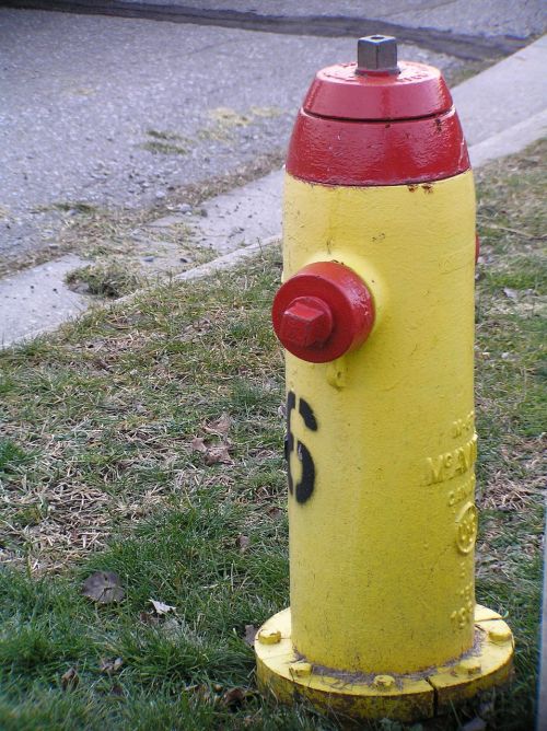 hydrant yellow fire