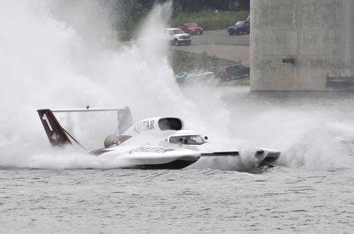 hydro racing boat water
