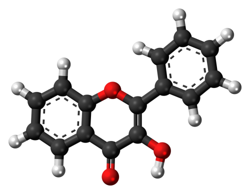 hydroxyflavone molecule chemistry