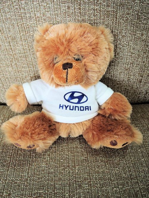 hyundai teddy bear soft cuddly
