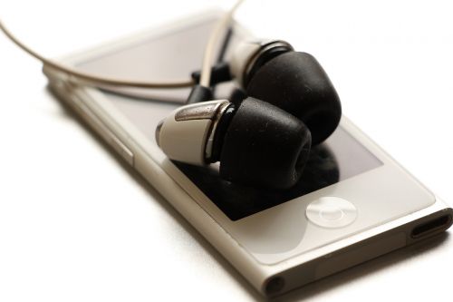 i-pod mp3 player in-ears
