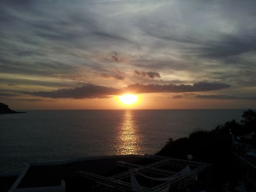 ibiza sunset evening