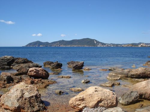 ibiza sea landscape