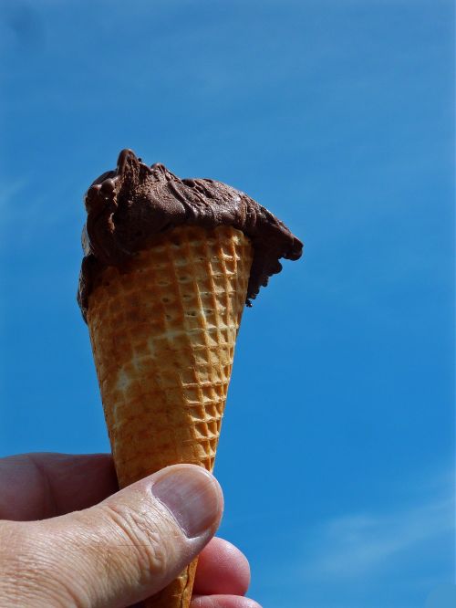 ice ice ball ice cream cone