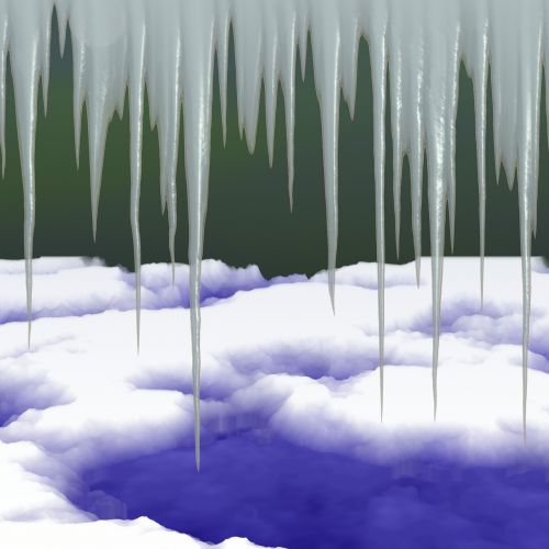 ice landscape cold