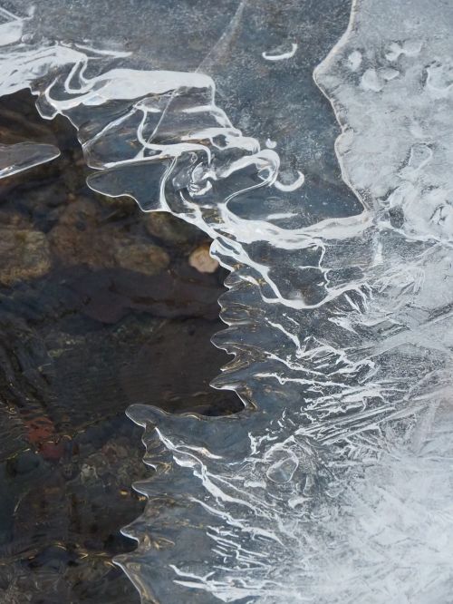 ice winter water