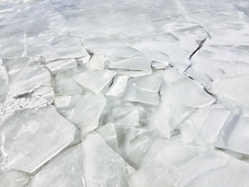 ice winter ground