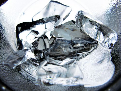 ice water glass