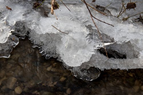 ice winter water