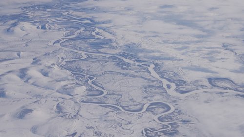 ice  landscape  river