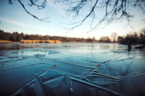ice  lake  water
