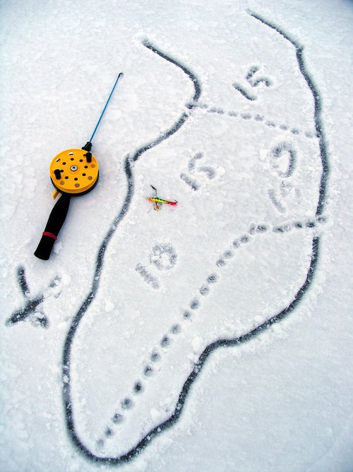 ice  fishing  rod