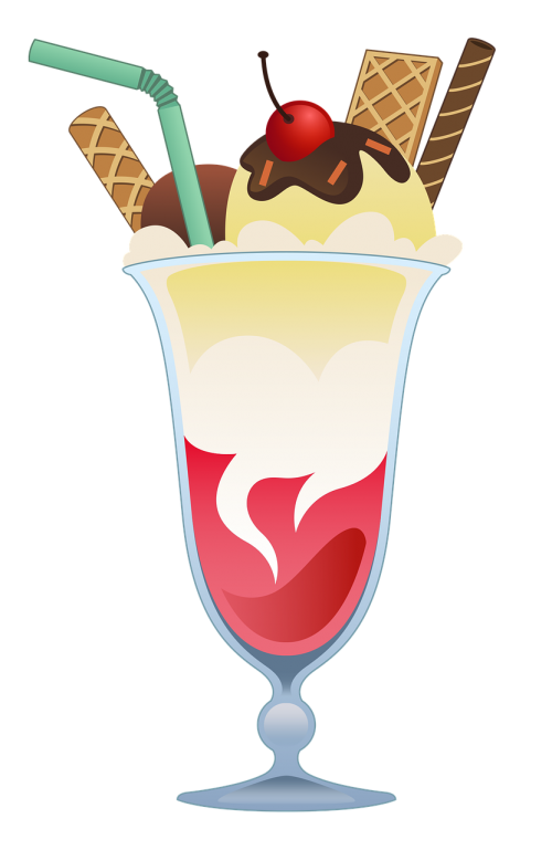 ice cream cup summer