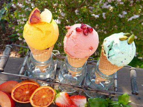 ice cream ice cream flavors fruits