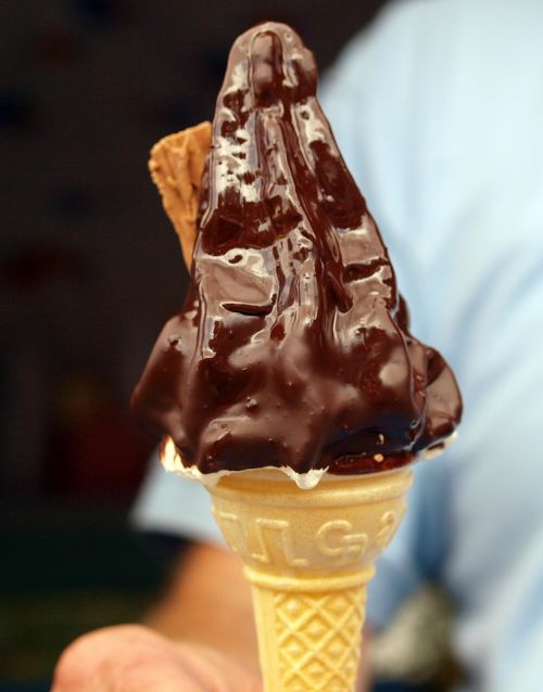 ice cream cone desert