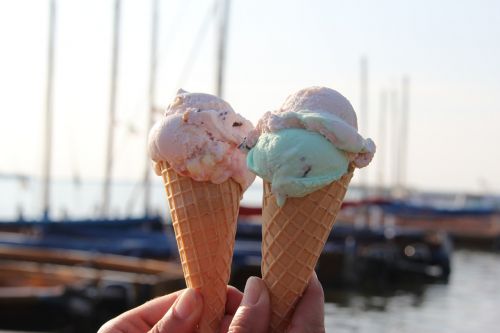 ice cream ice cream cone ice ball