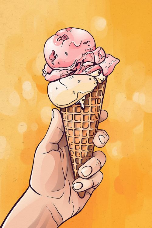ice cream dessert ice cream cone