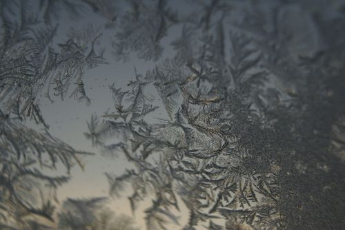 ice crystals ice winter