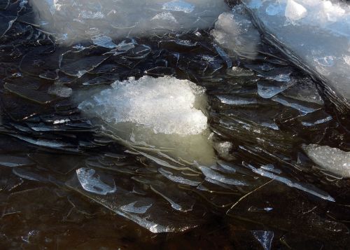 ice floe melts ice
