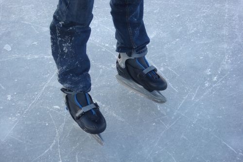 ice skating natural ice cold