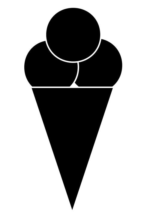 ice symbol ice cream symbol