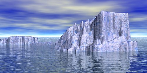 iceberg  water  ocean