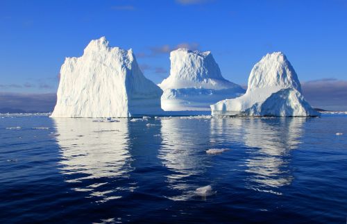 iceberg water sea